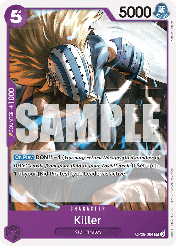 Killer One Piece card