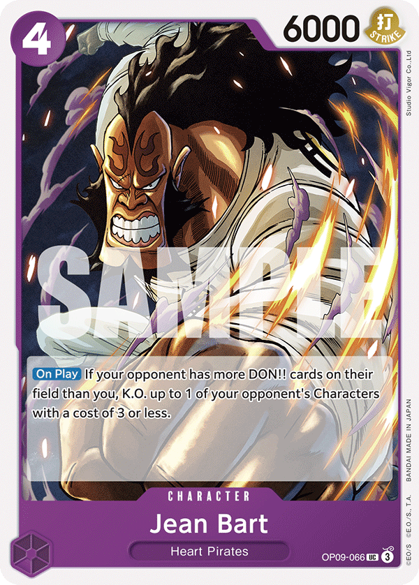 Jean Bart One Piece card