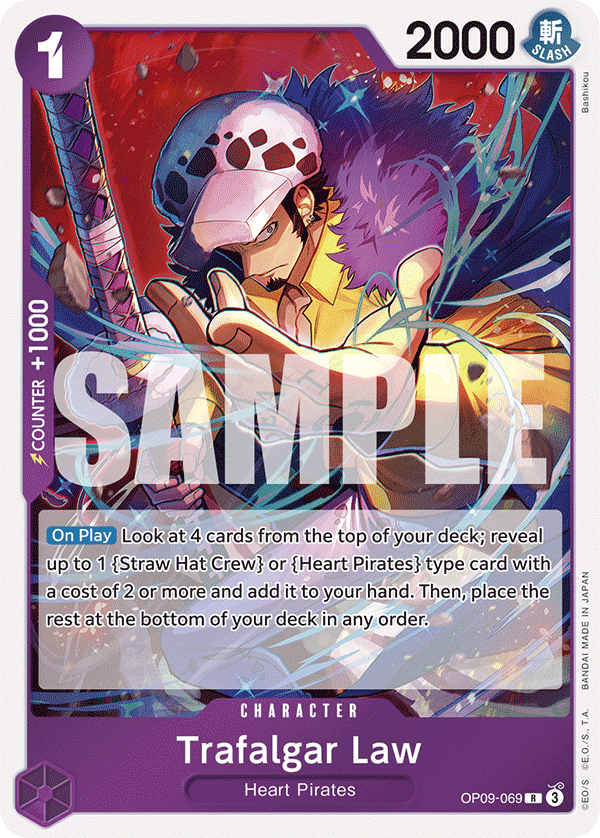 Trafalgar Law One Piece card