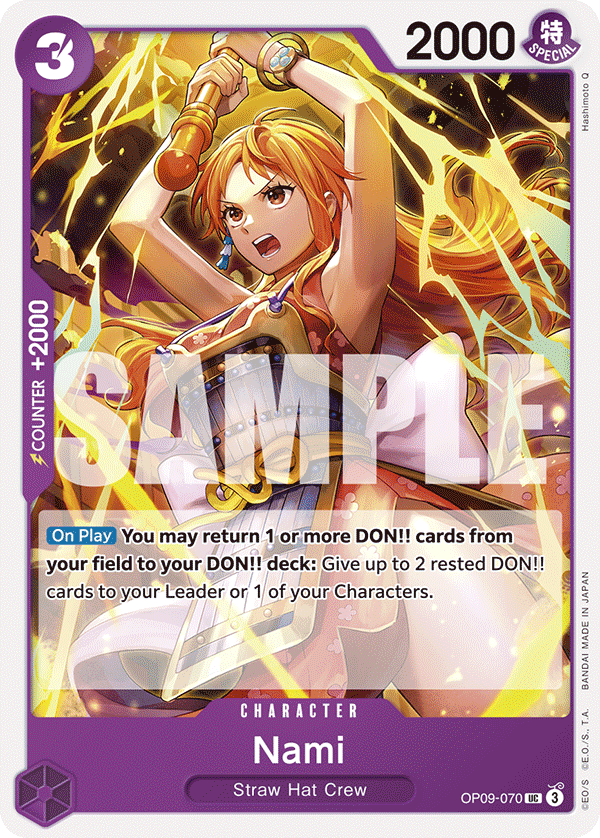 Nami One Piece card