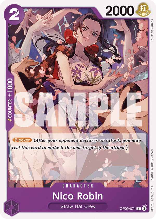 Nico Robin One Piece card