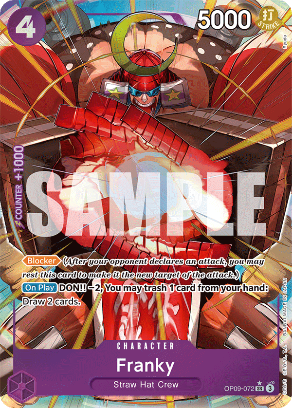 Franky One Piece card