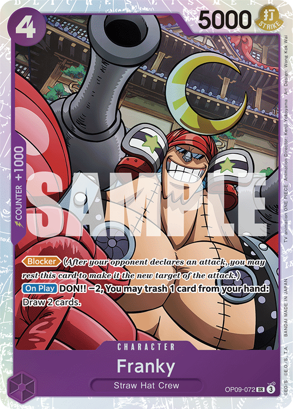 Franky One Piece card