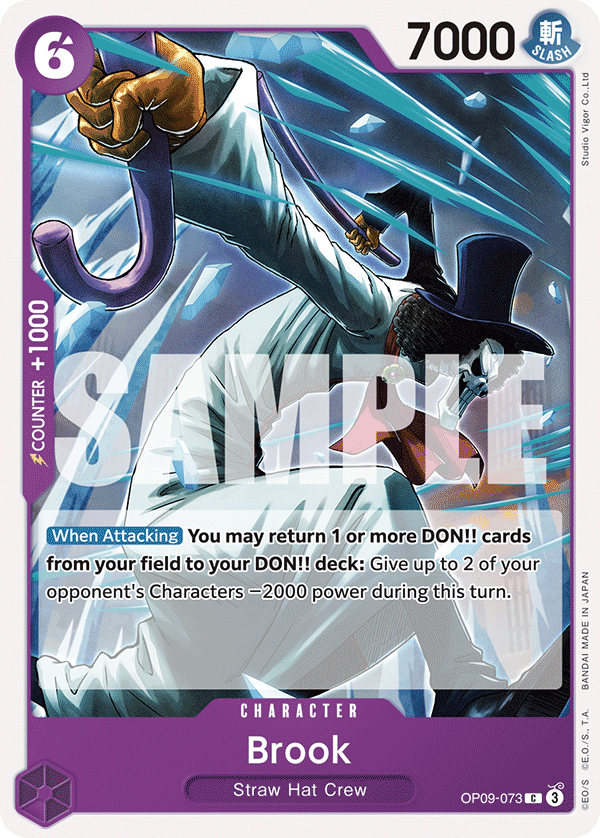 Brook One Piece card