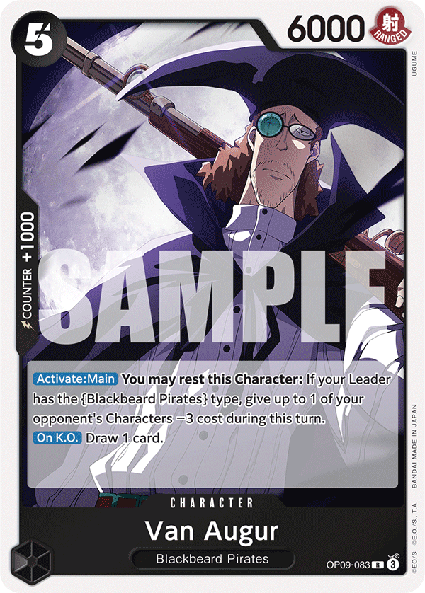 Van Augur One Piece card