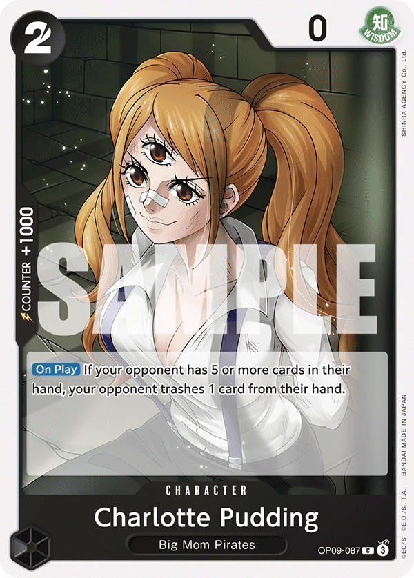 Charlotte Pudding One Piece card