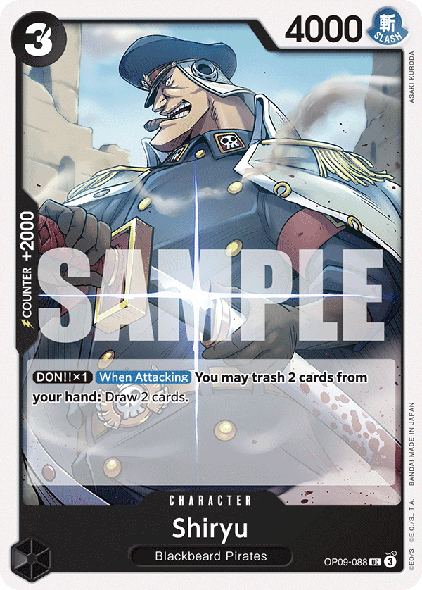 Shiryu One Piece card