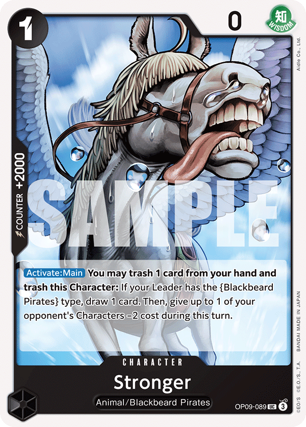 Stronger One Piece card