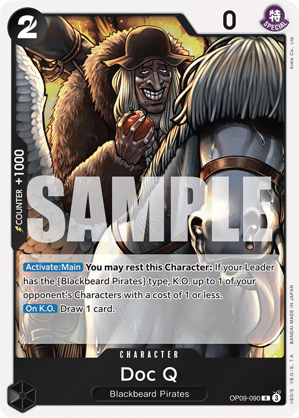 Doc Q One Piece card