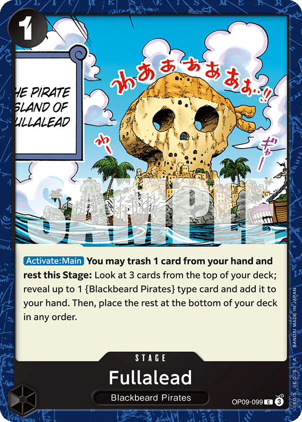 Fullalead One Piece card