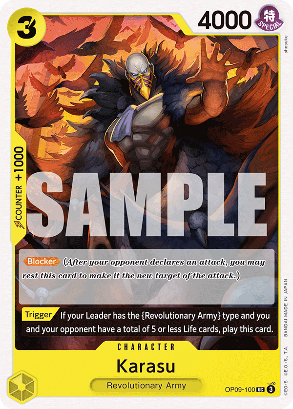 Karasu One Piece card