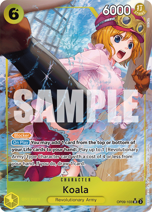 Koala One Piece card