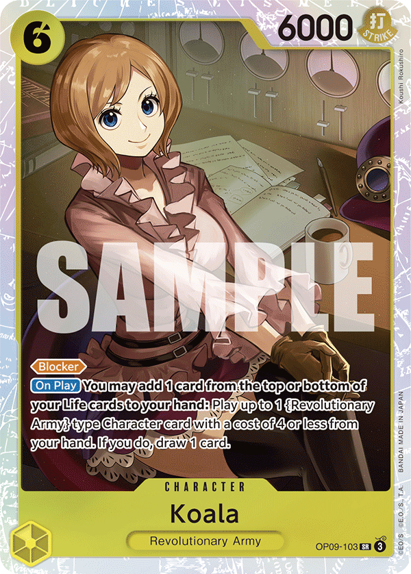 Koala One Piece card