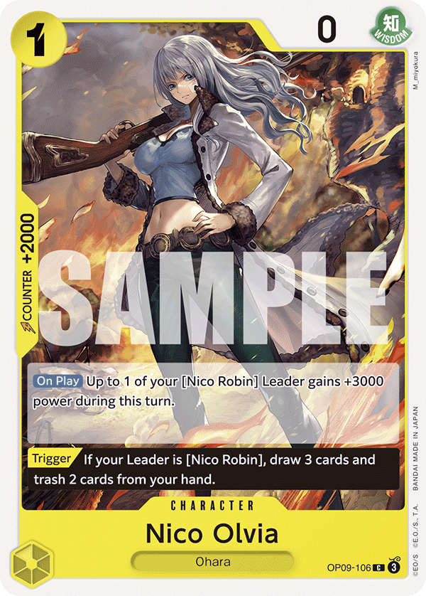 Nico Olvia One Piece card