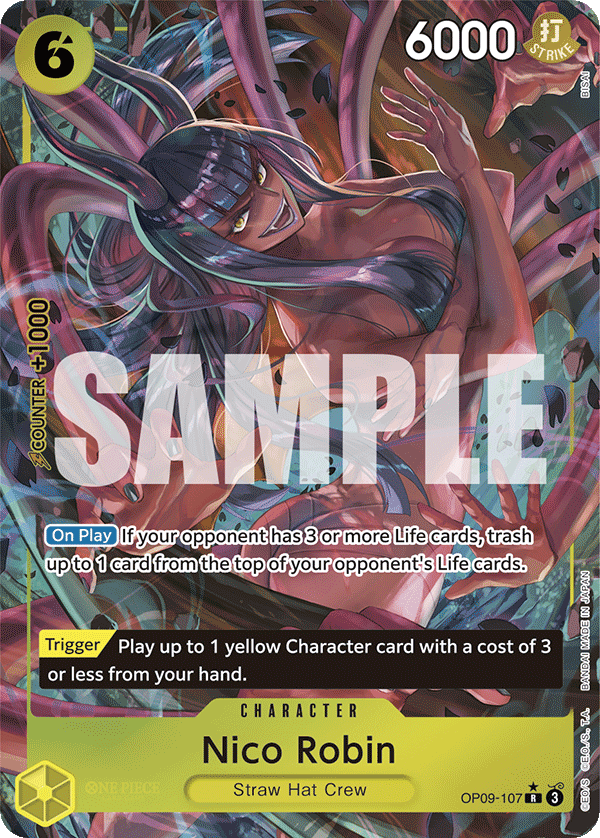 Nico Robin One Piece card