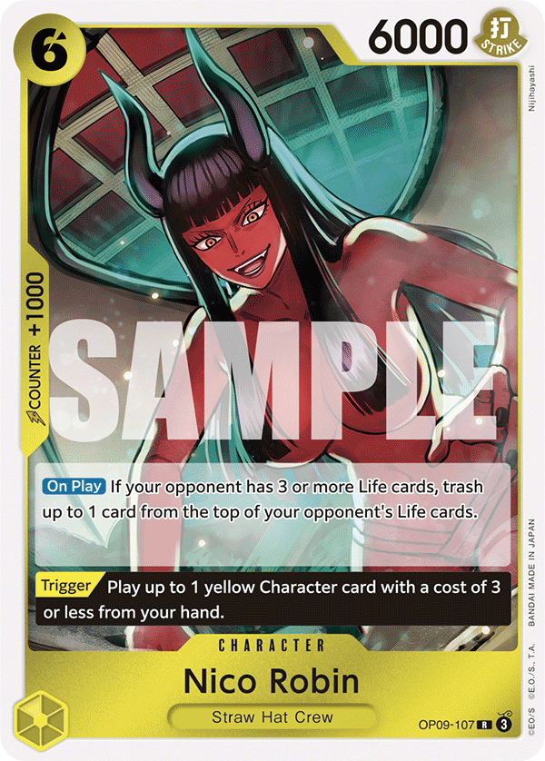 Nico Robin One Piece card