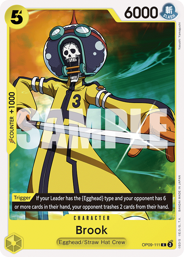 Brook One Piece card