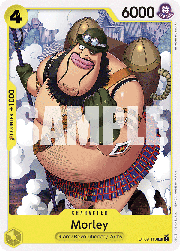 Morley One Piece card