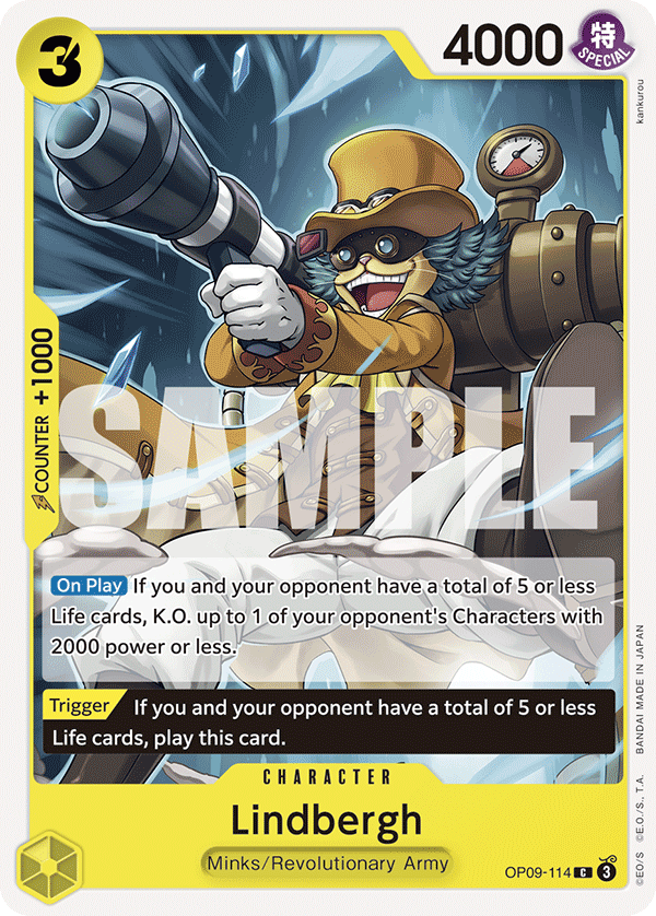 Lindbergh One Piece card