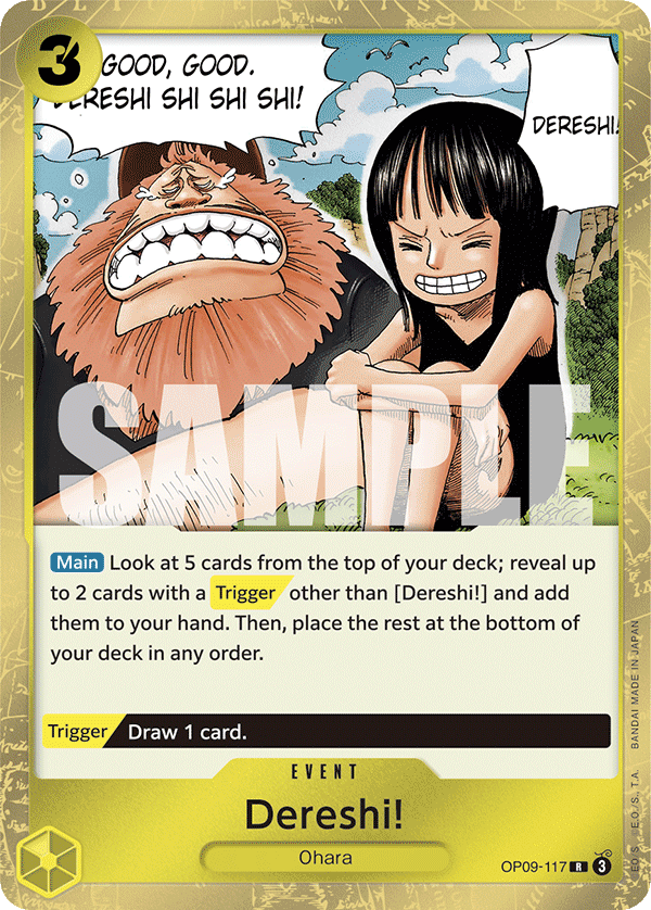 Dereshi! One Piece card