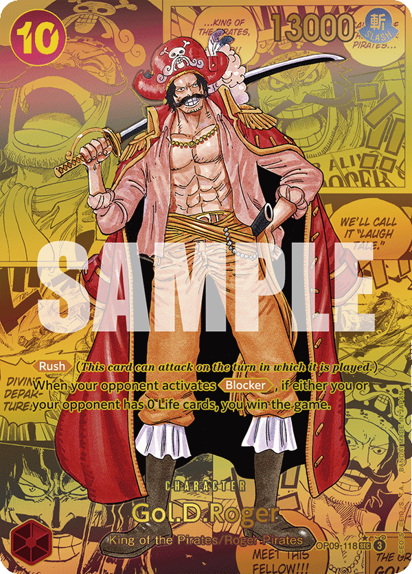 Gol.D.Roger One Piece card