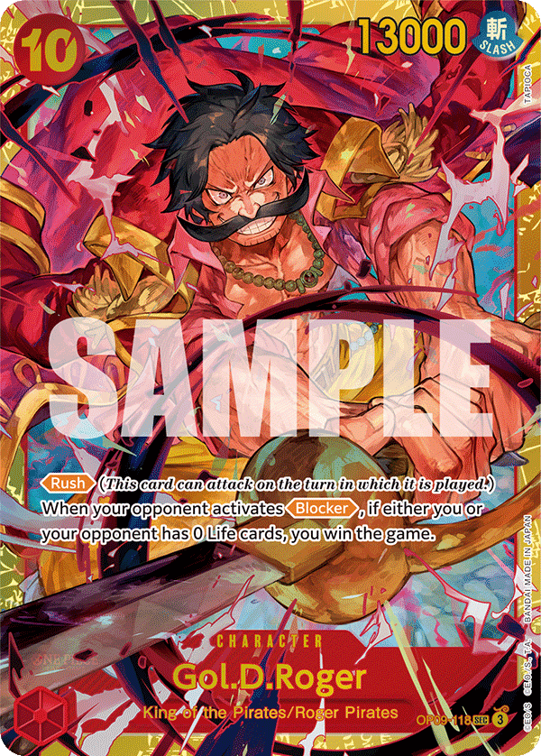 Gol.D.Roger One Piece card