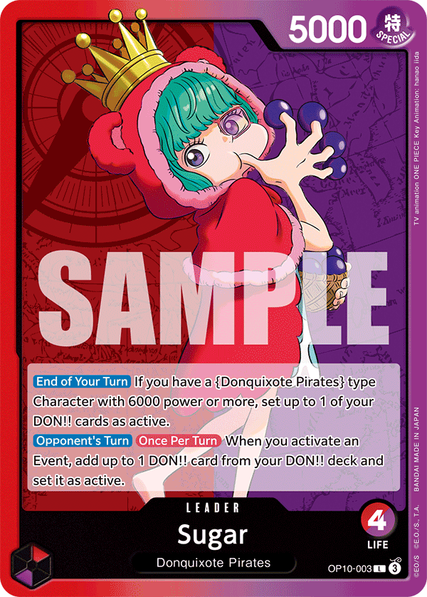 Sugar One Piece card