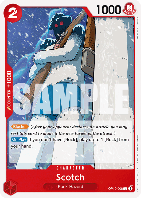 Scotch One Piece card