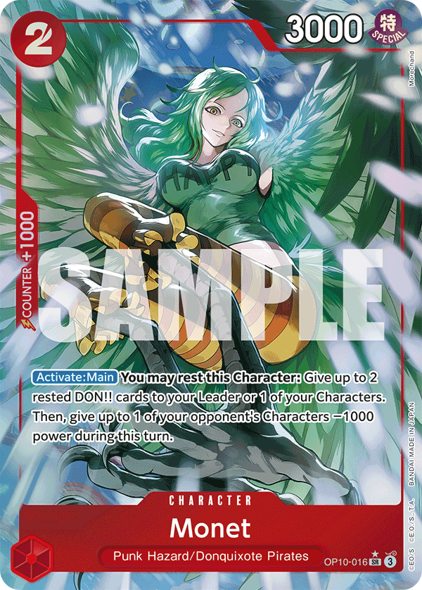 Monet One Piece card