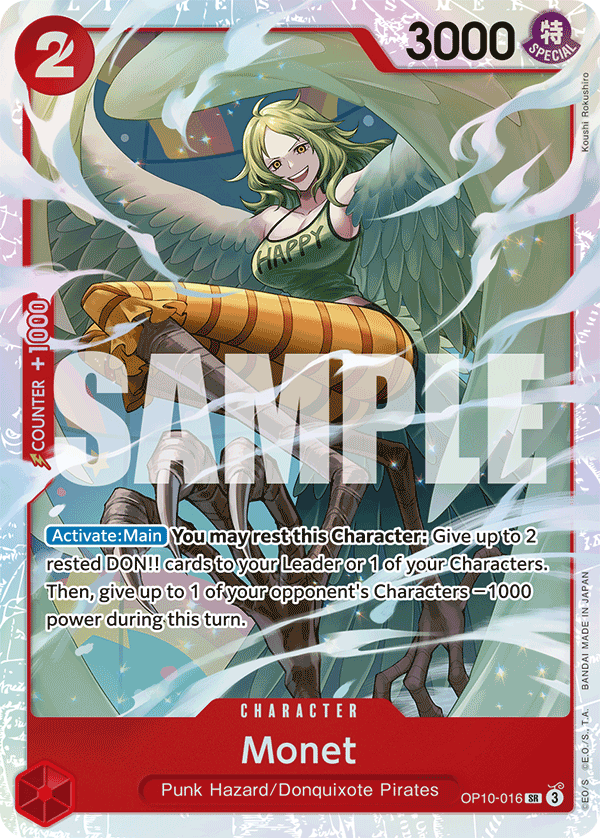 Monet One Piece card