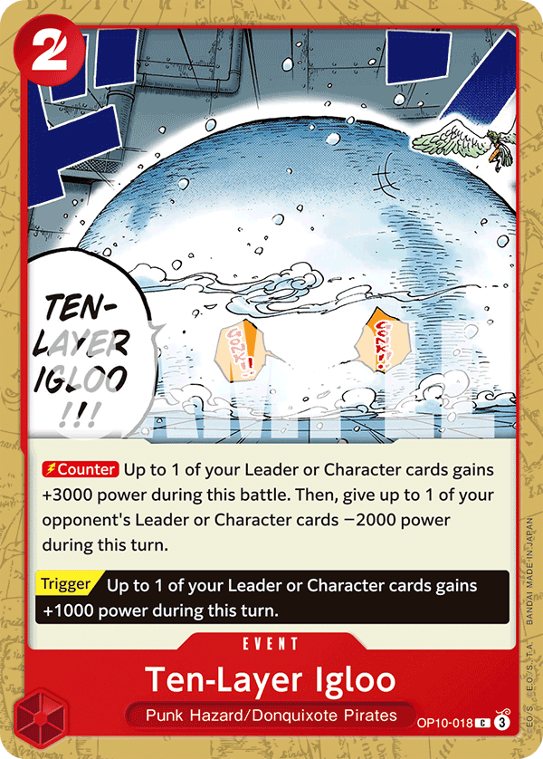 Ten-Layer Igloo One Piece card