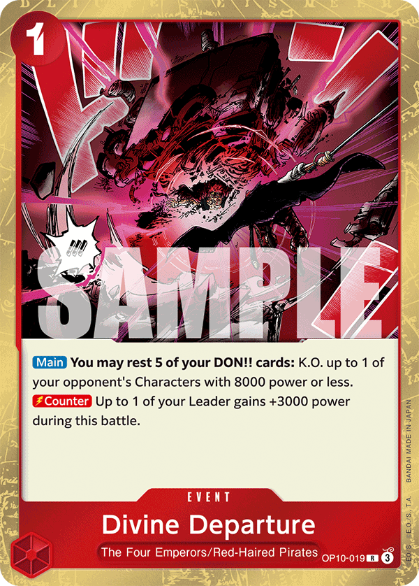 Divine Departure One Piece card