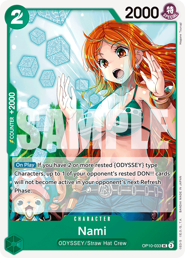 Nami One Piece card