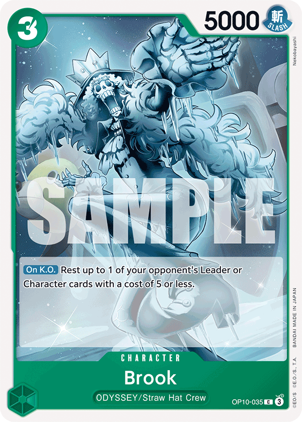 Brook One Piece card
