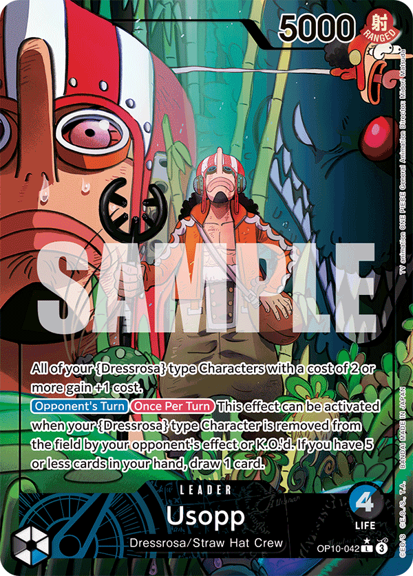 Usopp One Piece card