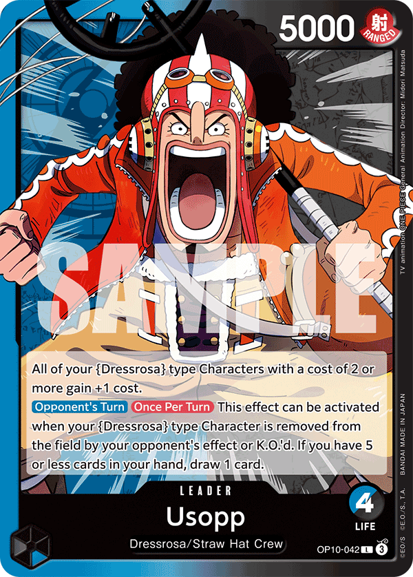 Usopp One Piece card