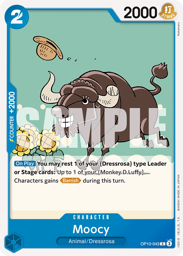 Moocy One Piece card