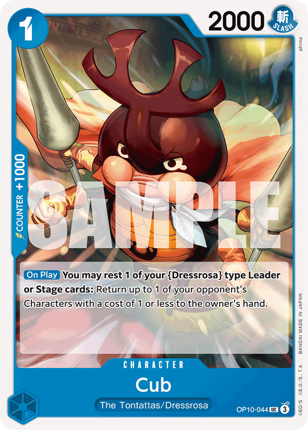 Cub One Piece card