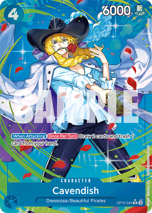 Cavendish One Piece card