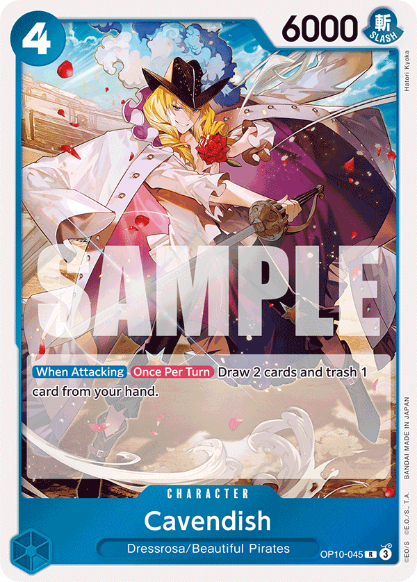 Cavendish One Piece card
