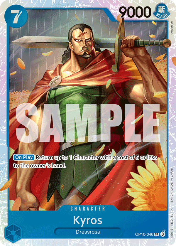 Kyros One Piece card