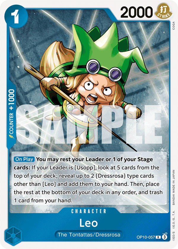 Leo One Piece card
