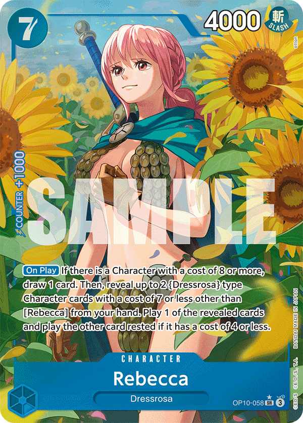 Rebecca One Piece card