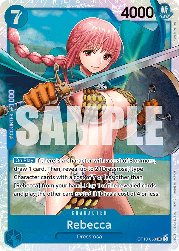 Rebecca One Piece card