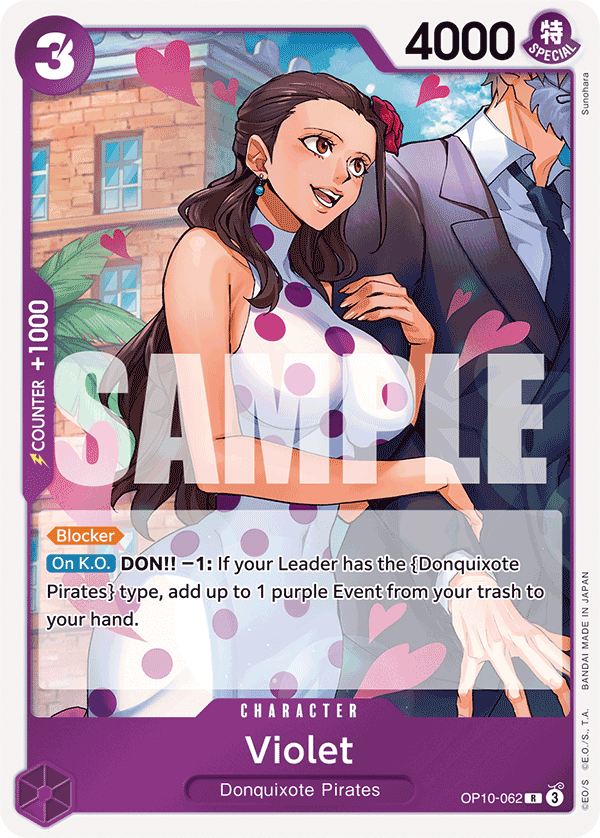 Violet One Piece card