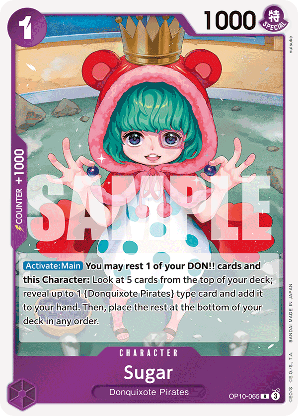 Sugar One Piece card