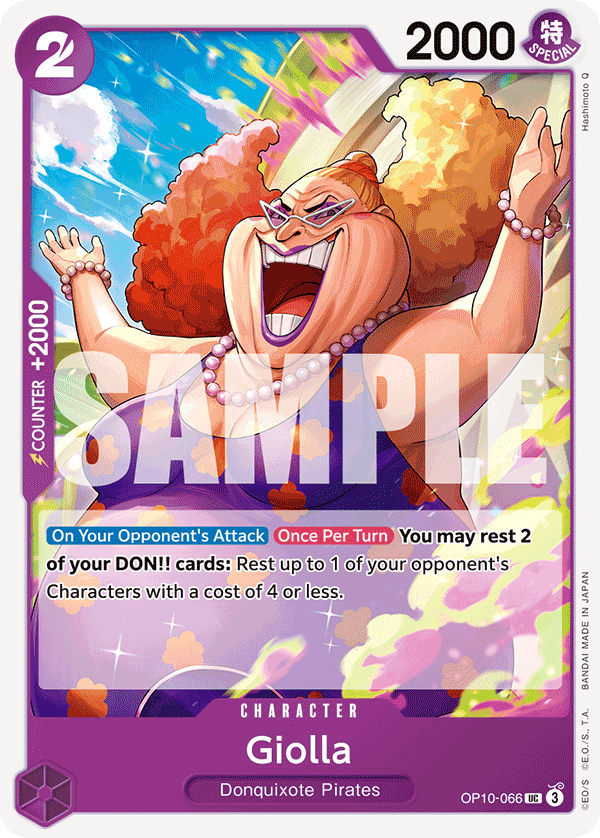 Giolla One Piece card