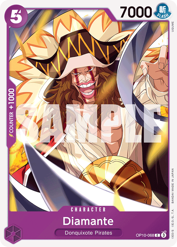 Diamante One Piece card