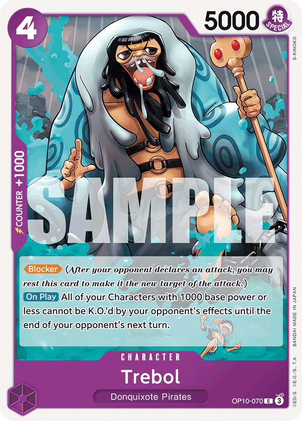 Trebol One Piece card