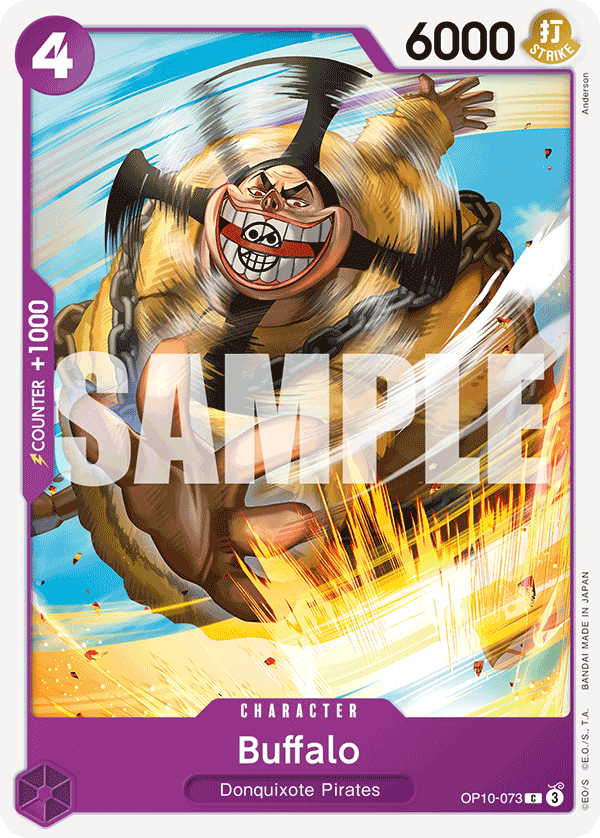 Buffalo One Piece card